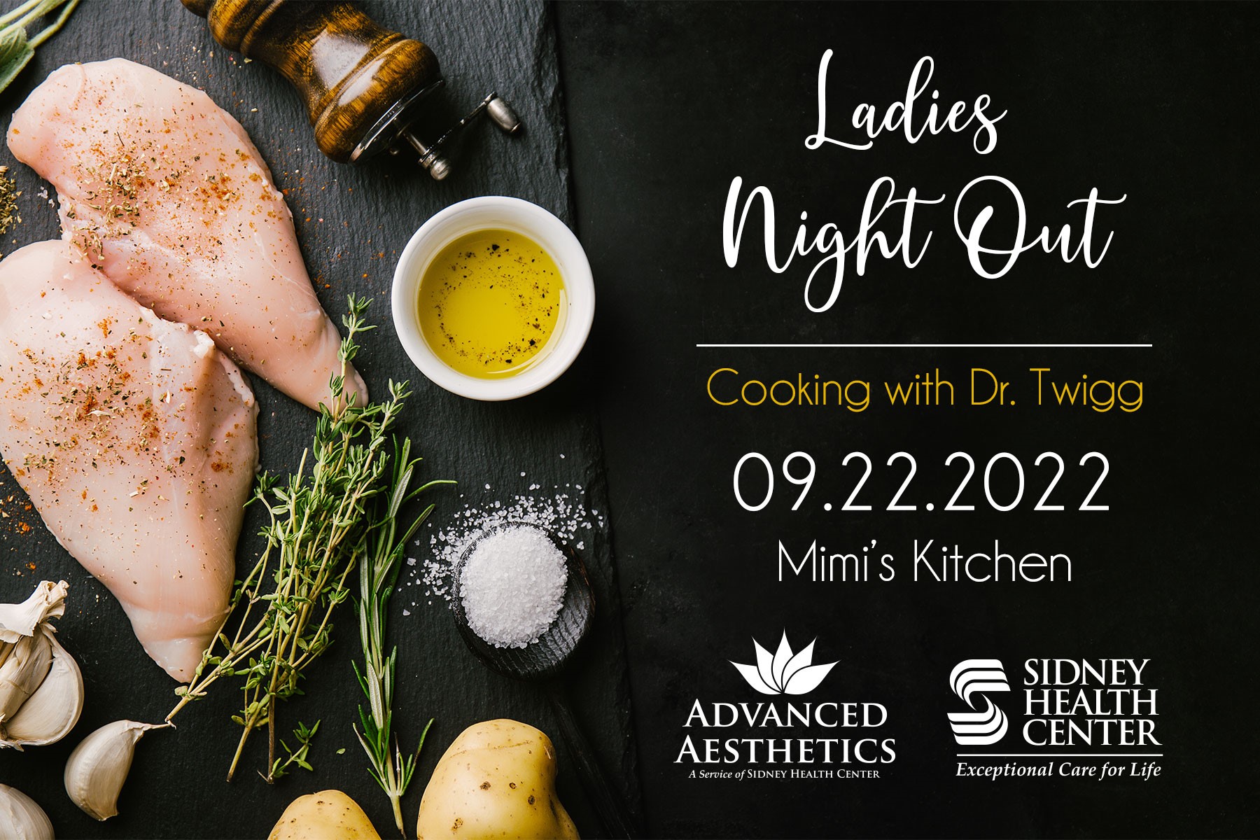 Ladies Night Out: Cooking with Dr. Twigg