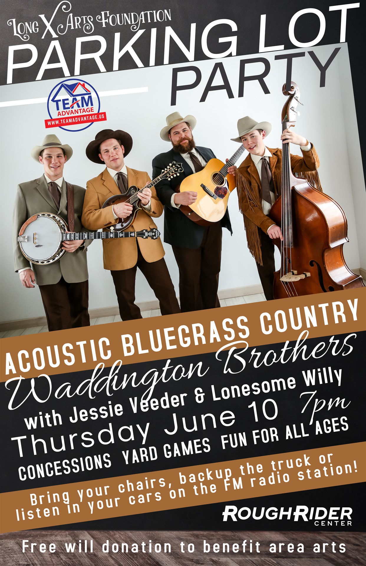 Parking Lot Party with Waddington Brothers & Jessie Veeder