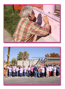 "Topping Out" Ceremony held at Sidney Health Center