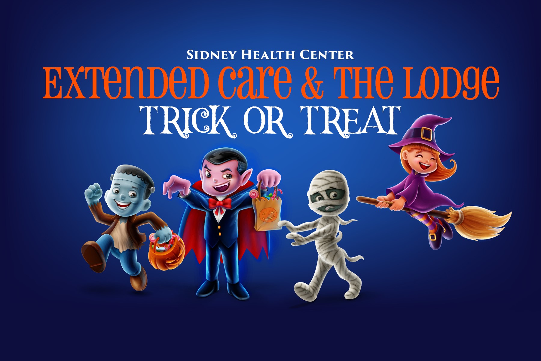 Trick-or-Treat at Extended Care & The Lodge