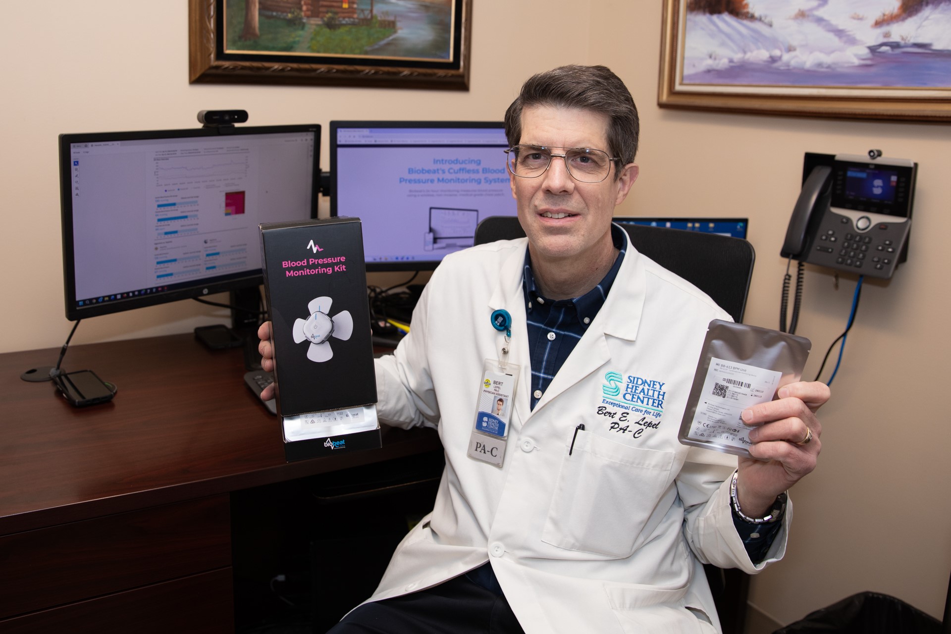 Sidney Health Center Introduces New Blood Pressure Monitoring Technology