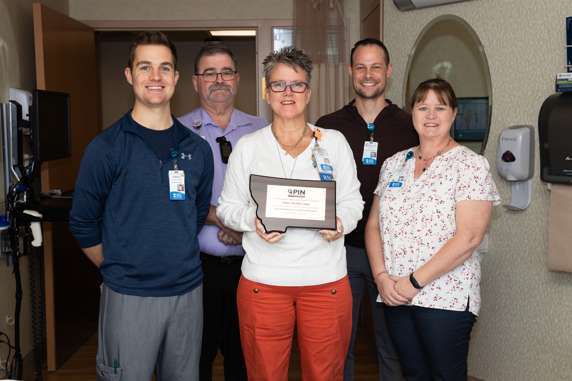 Sidney Health Center Awarded MHA PIN Quality Improvement Award