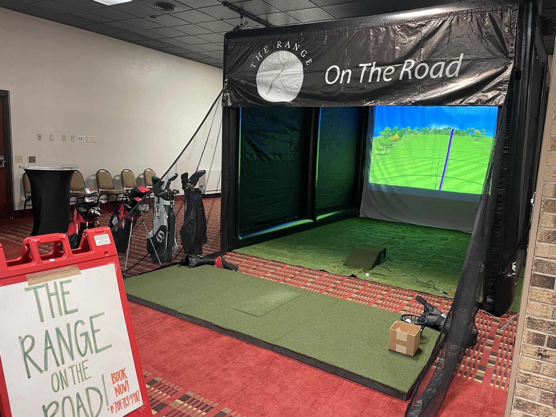 Golf Simulator Set Up