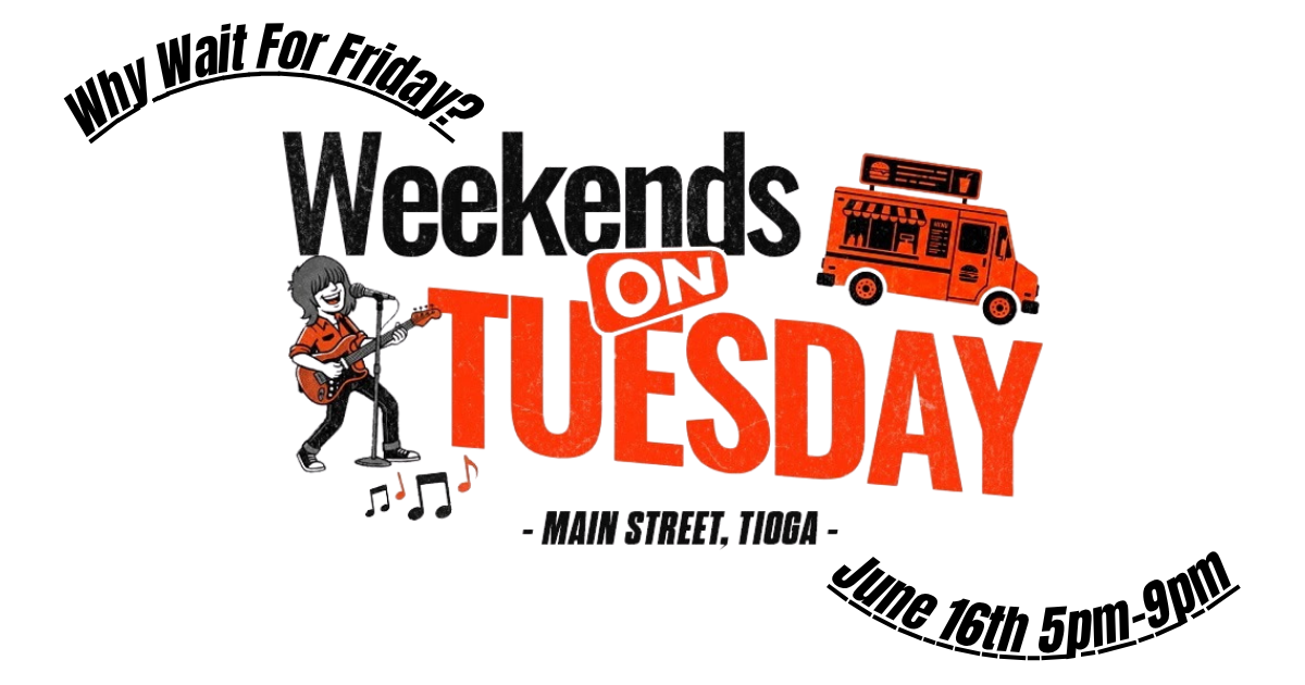 Weekends on Tuesday - June