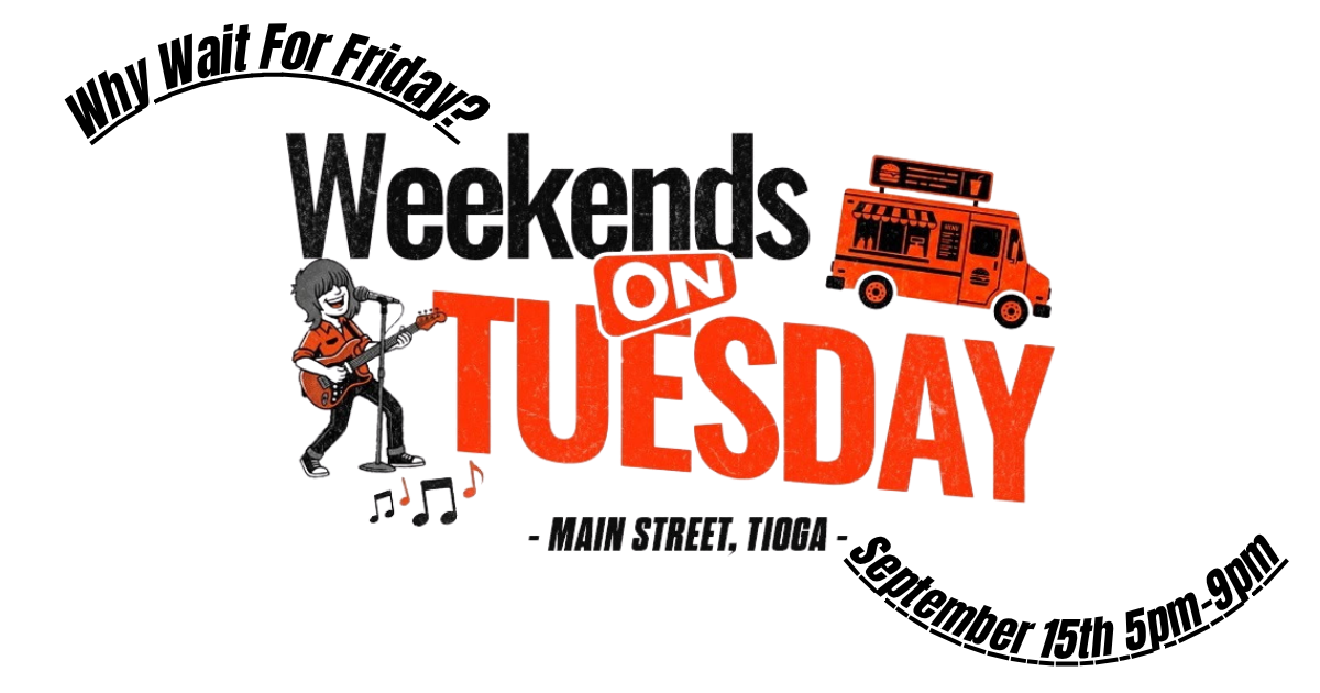 Weekends on Tuesday - September
